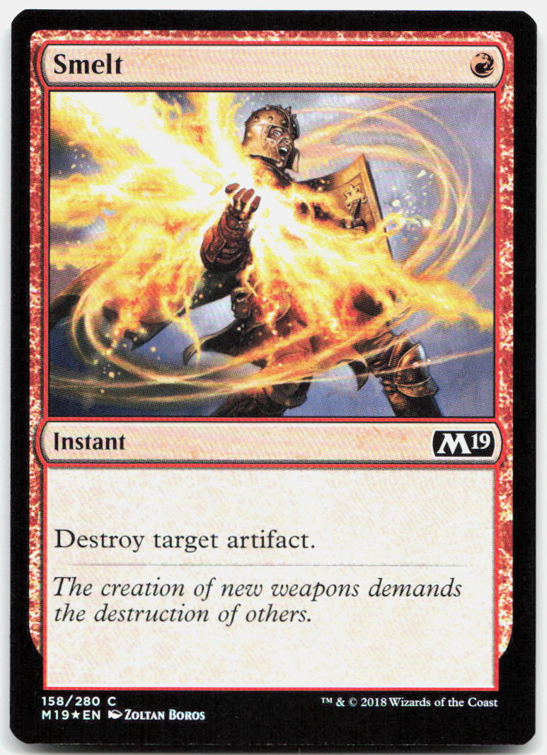 Smelt NM Foil C Core Set 2019 158