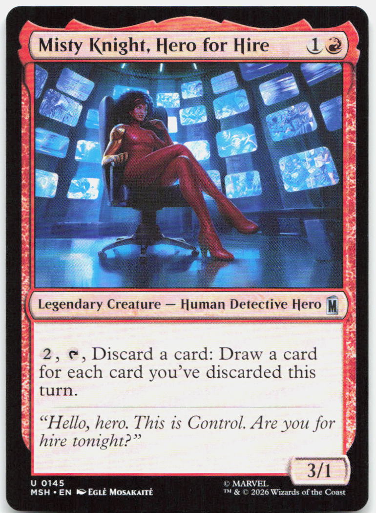 Misty Knight, Hero for Hire NM U Marvel Super Heroes 145