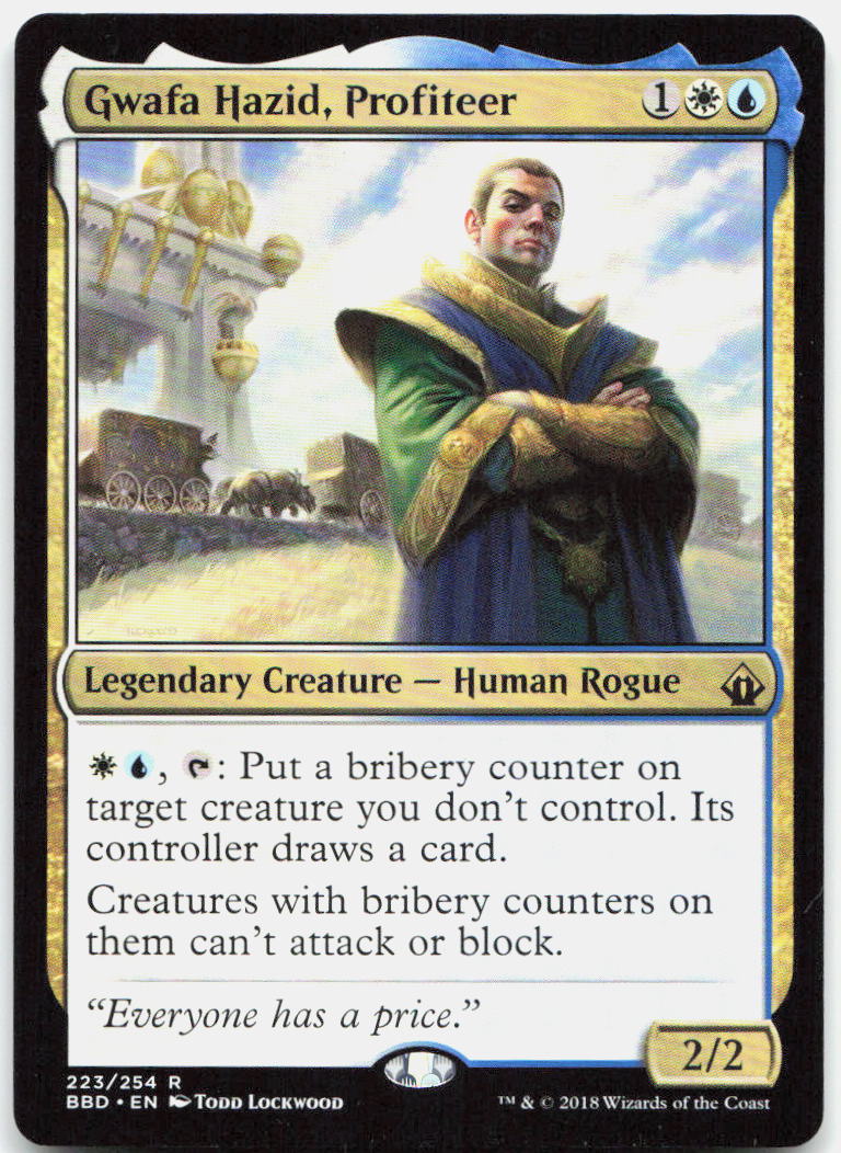 Gwafa Hazid, Profiteer NM R Battlebond 223