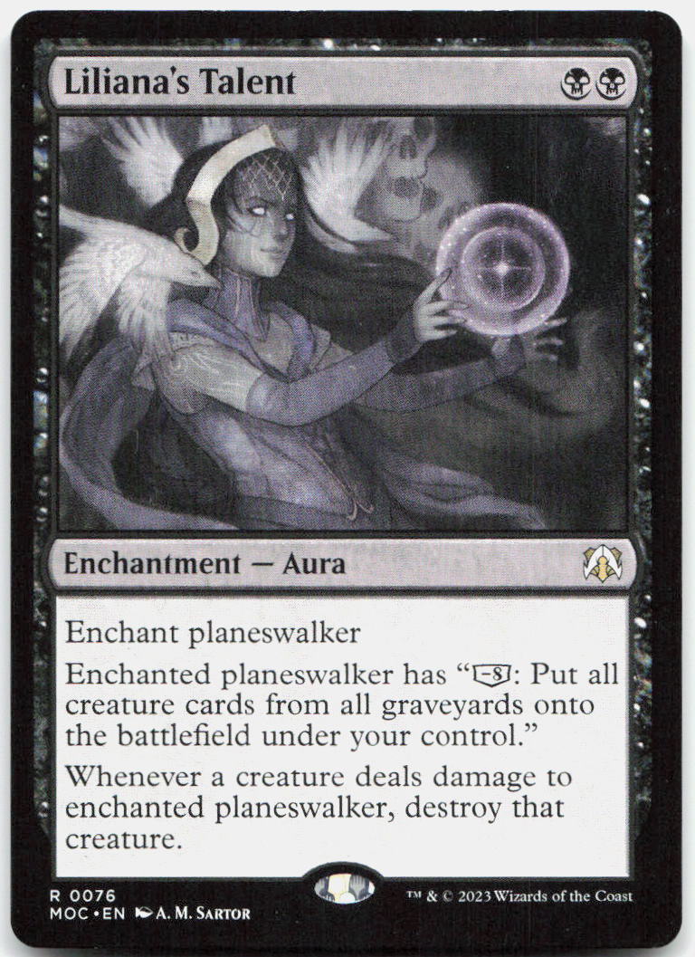 Liliana's Talent NM R Commander: March of the Machine 76