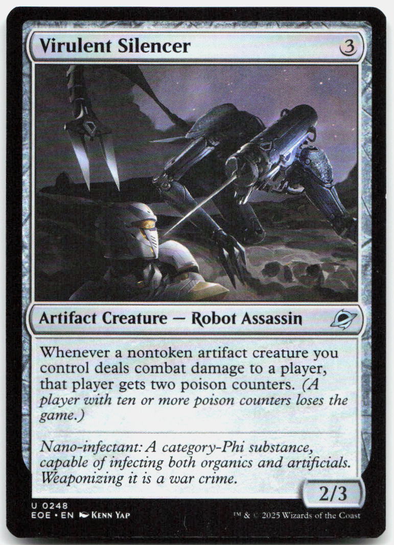 Virulent Silencer NM U Edge of Eternities 248