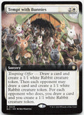 Tempt with Bunnies (Extended Art) NM R Commander: Bloomburrow 49