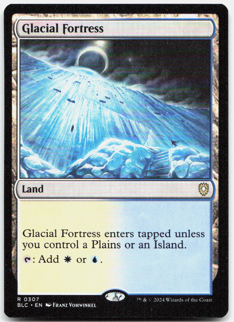 Glacial Fortress NM R Commander: Bloomburrow 307