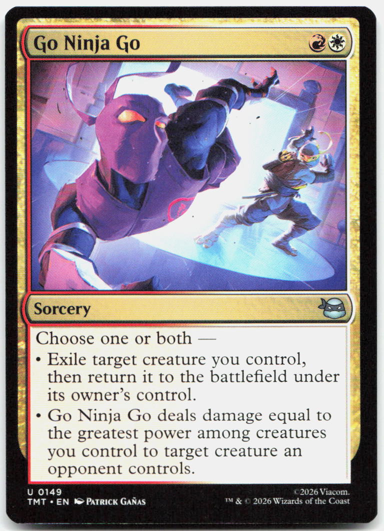Go Ninja Go NM U Teenage Mutant Ninja Turtles 149