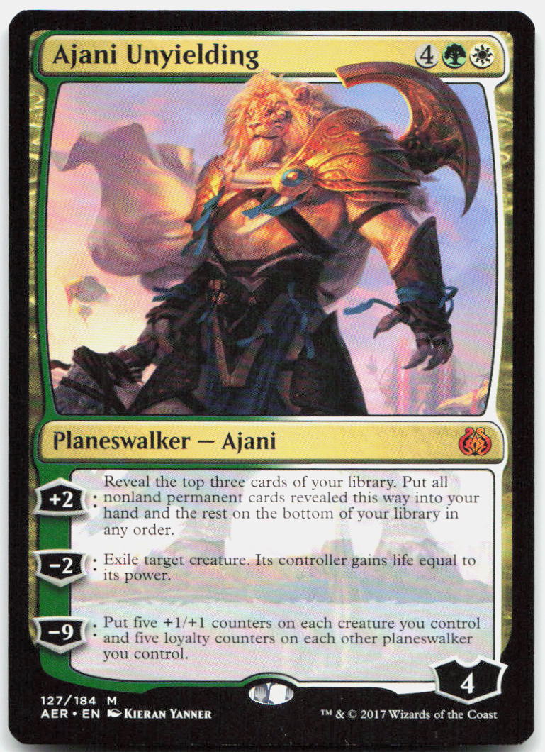 Ajani Unyielding NM M Commander 2020 201
