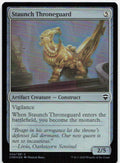 Staunch Throneguard NM Foil C Commander Legends 344