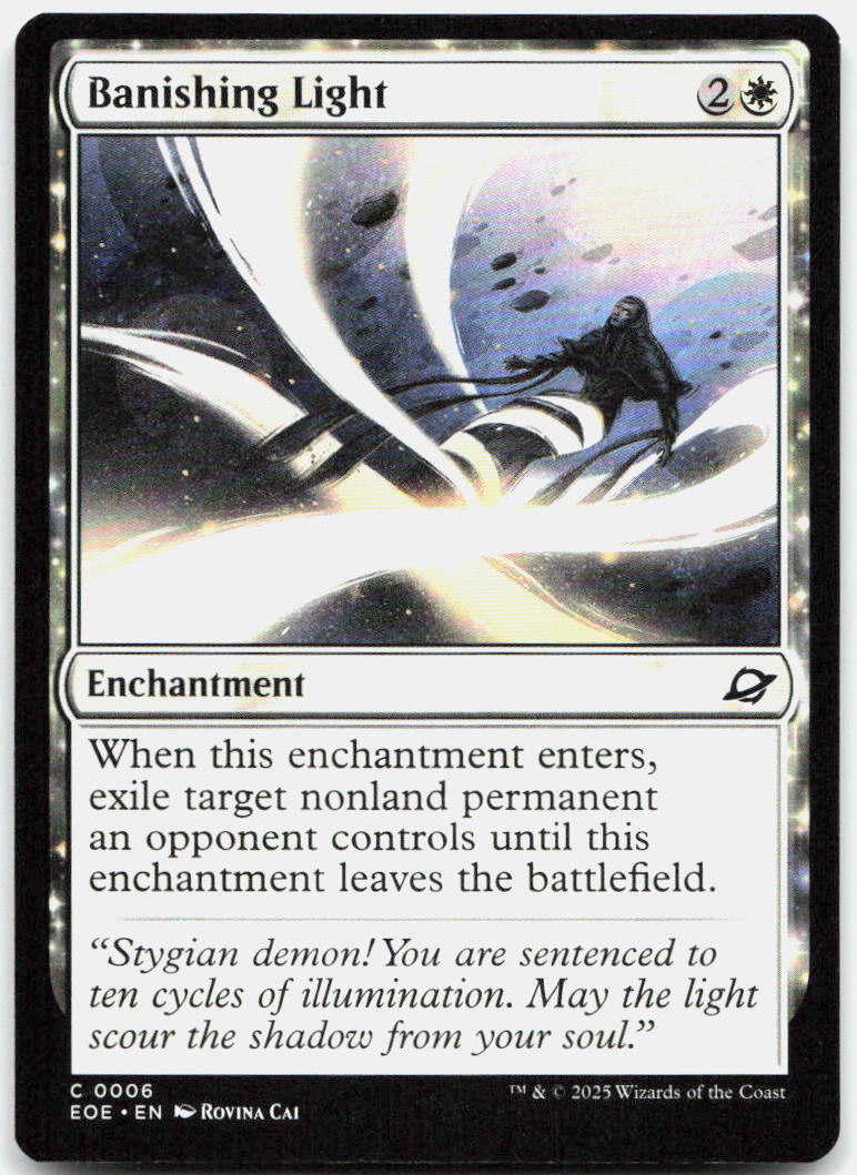 Banishing Light NM C Edge of Eternities 6
