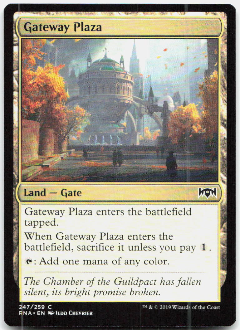 Gateway Plaza NM C Ravnica Allegiance 247