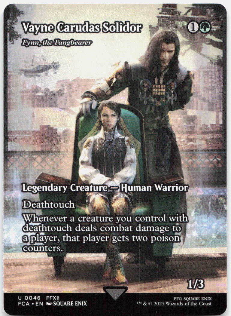 Vayne Carudas Solidor - Fynn, the Fangbearer (Showcase) NM U FINAL FANTASY 46