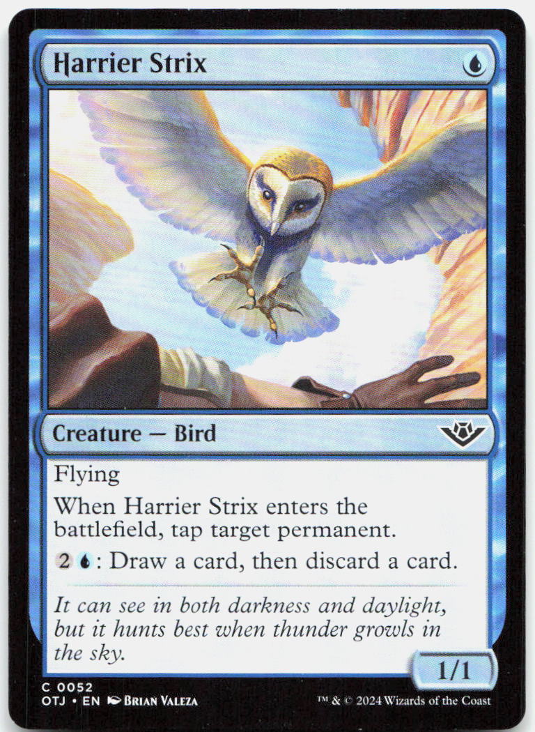Harrier Strix NM C Outlaws of Thunder Junction 52