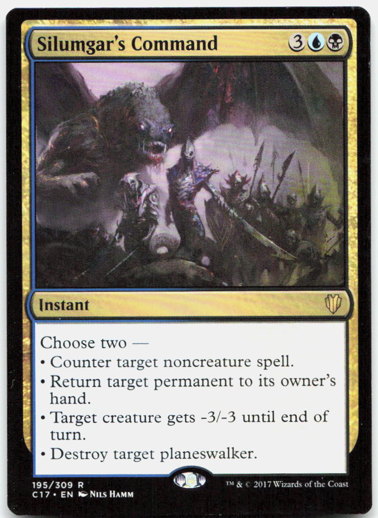 Silumgar's Command NM R Commander 2017 195