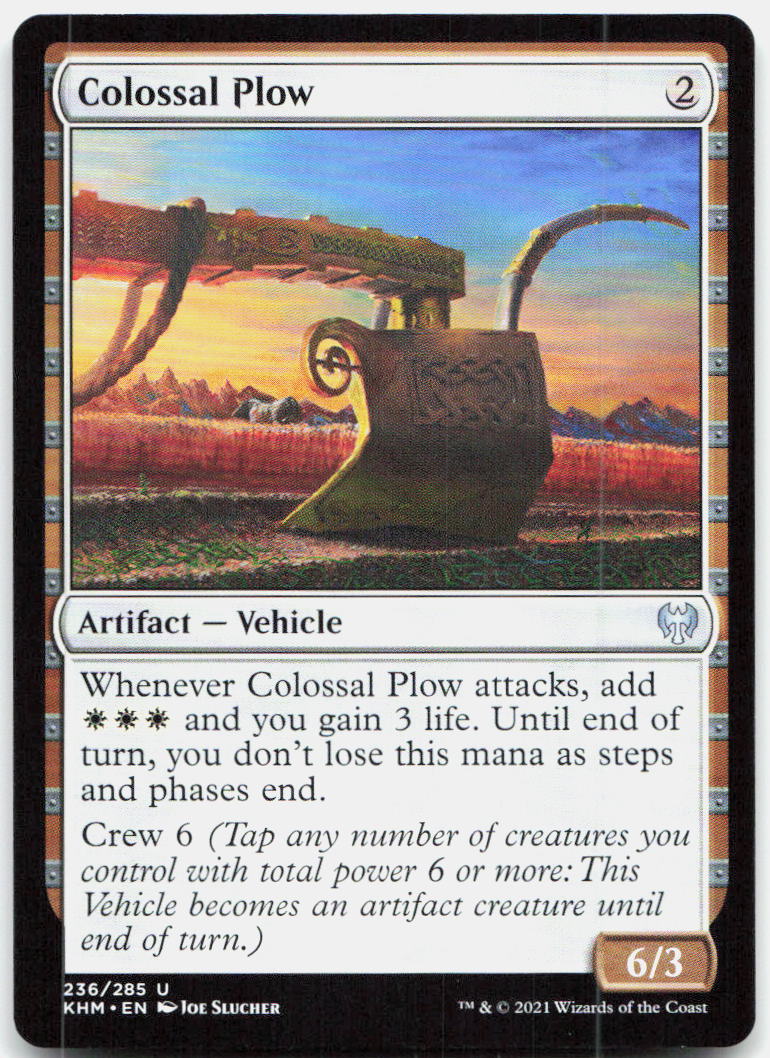 Colossal Plow NM U Kaldheim 236