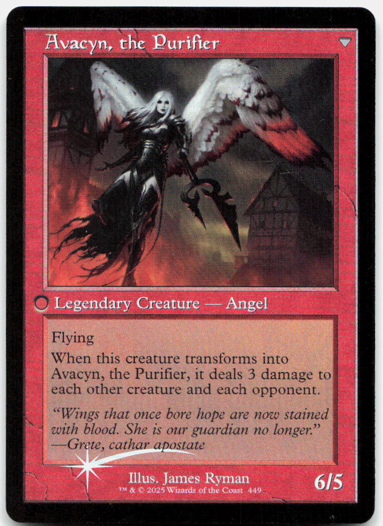 Archangel Avacyn (Retro Frame) NM Foil M Innistrad Remastered 449