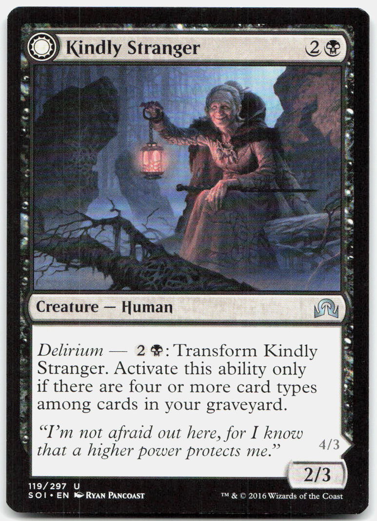 Kindly Stranger NM U Shadows over Innistrad 119