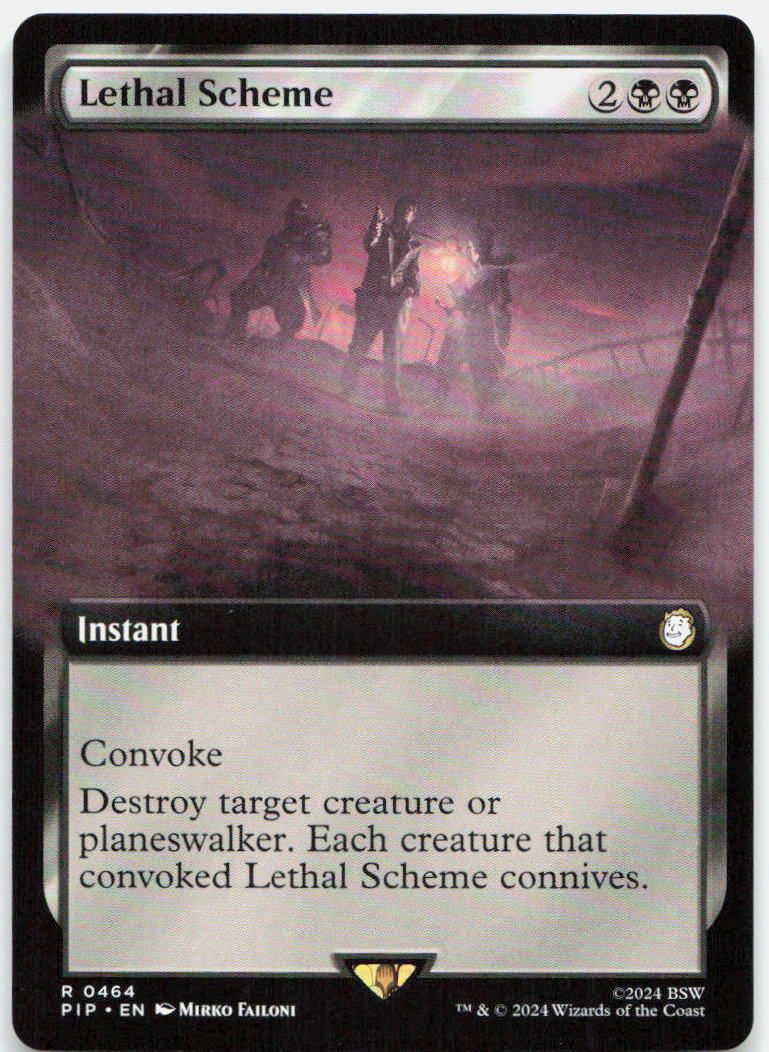 Lethal Scheme (Extended Art) NM R Universes Beyond: Fallout 464