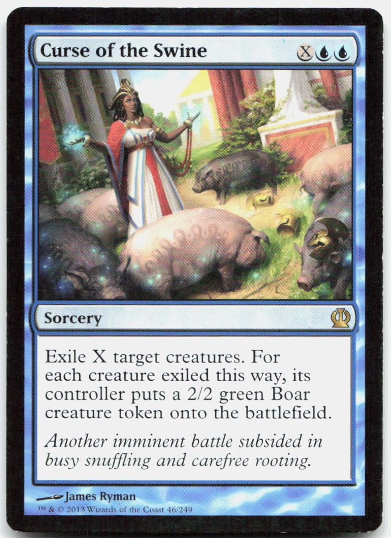 Curse of the Swine NM R Theros 46