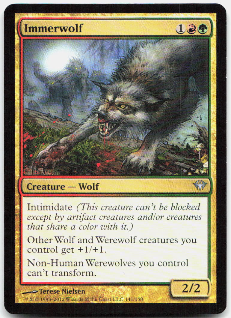 Immerwolf NM U Dark Ascension 141