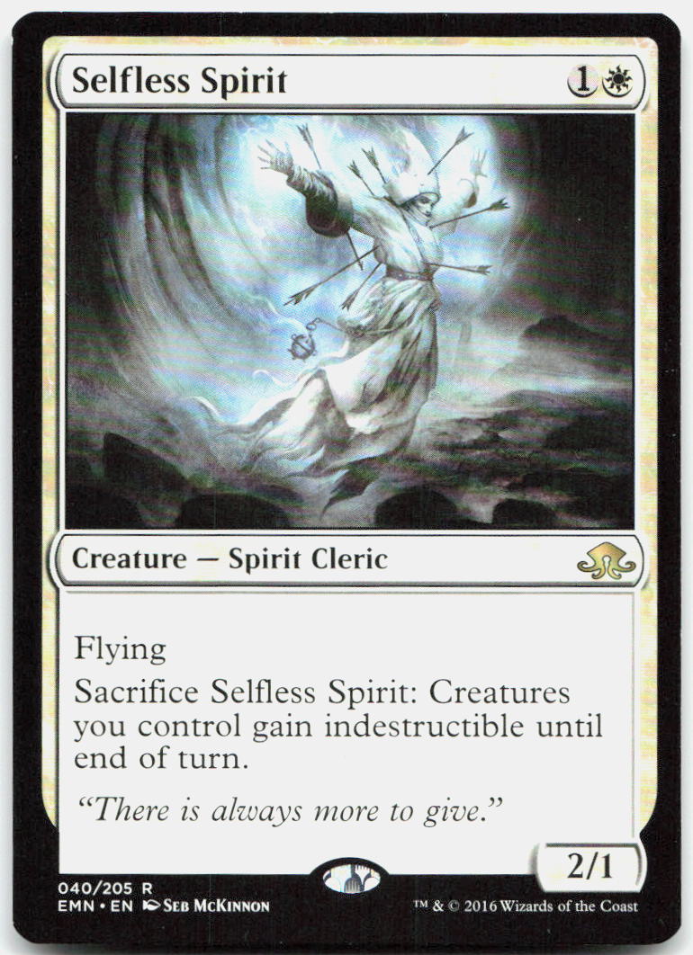 Selfless Spirit NM R Eldritch Moon 40