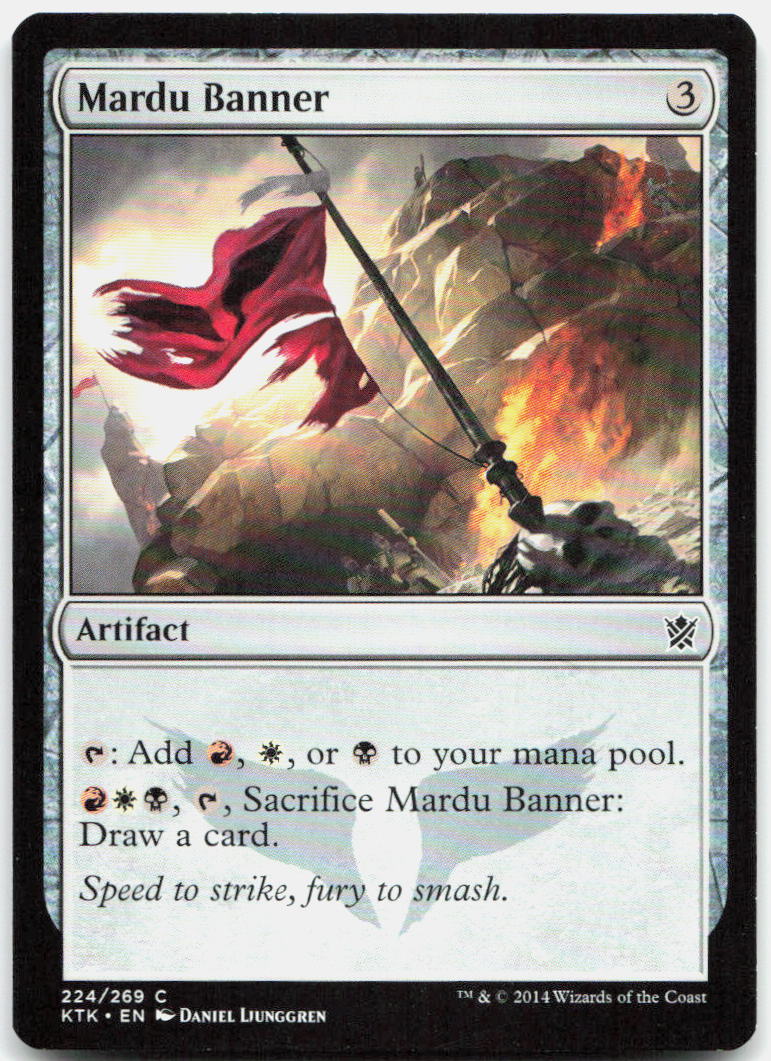 Mardu Banner NM C Khans of Tarkir 224