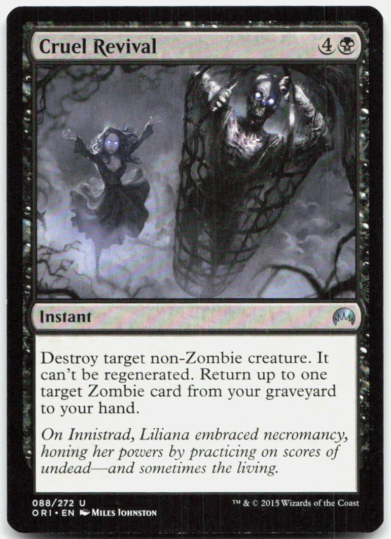 Cruel Revival NM U Magic Origins 88