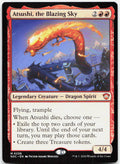 Atsushi, the Blazing Sky NM M Commander: Secrets of Strixhaven 236