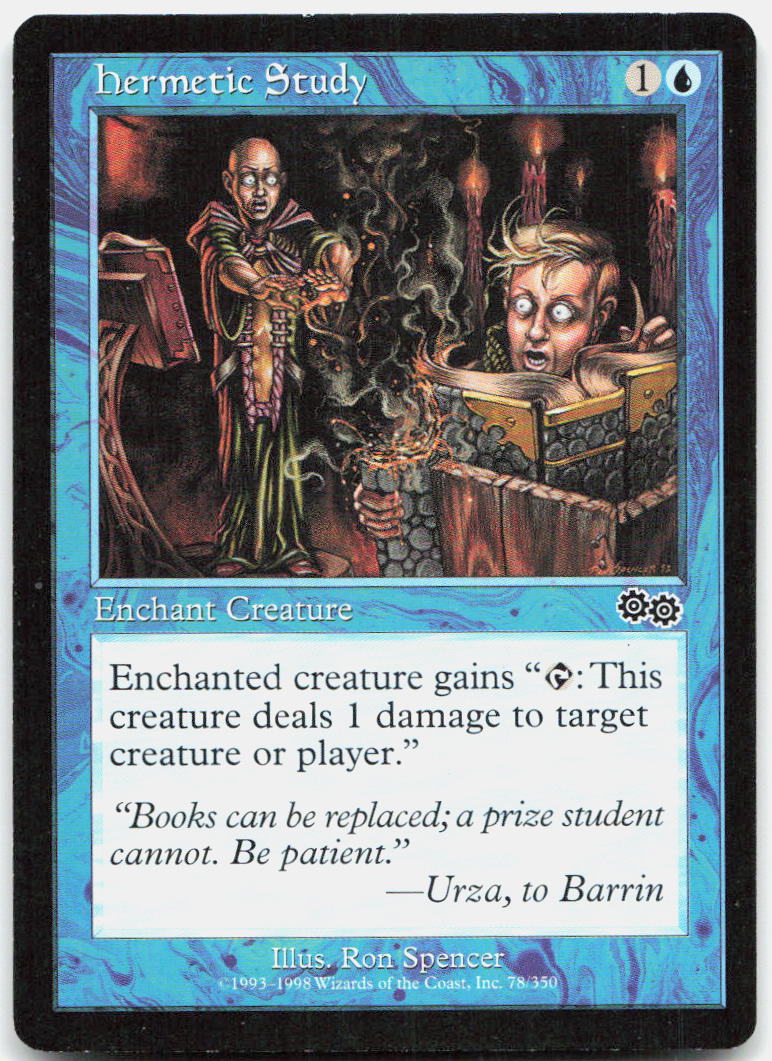 Hermetic Study NM C Urza's Saga 78