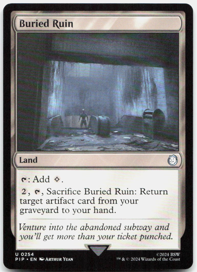Buried Ruin NM U Universes Beyond: Fallout 254