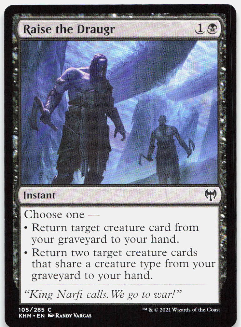 Raise the Draugr NM C Kaldheim 105
