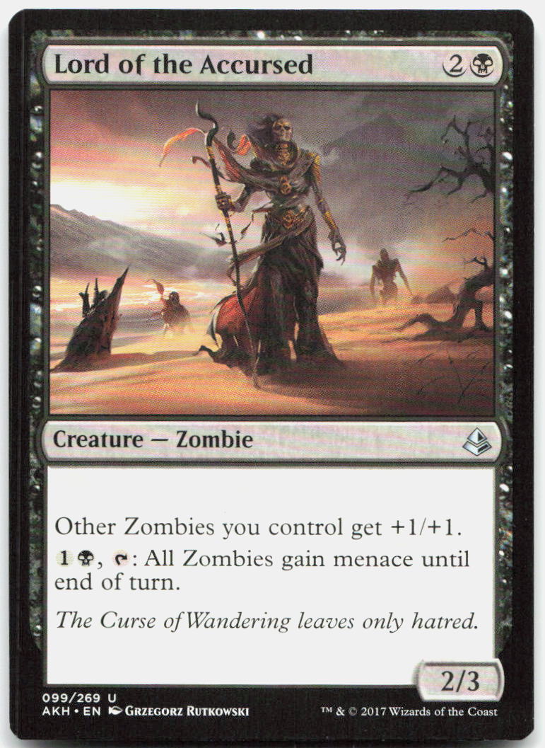 Lord of the Accursed NM U Amonkhet 99