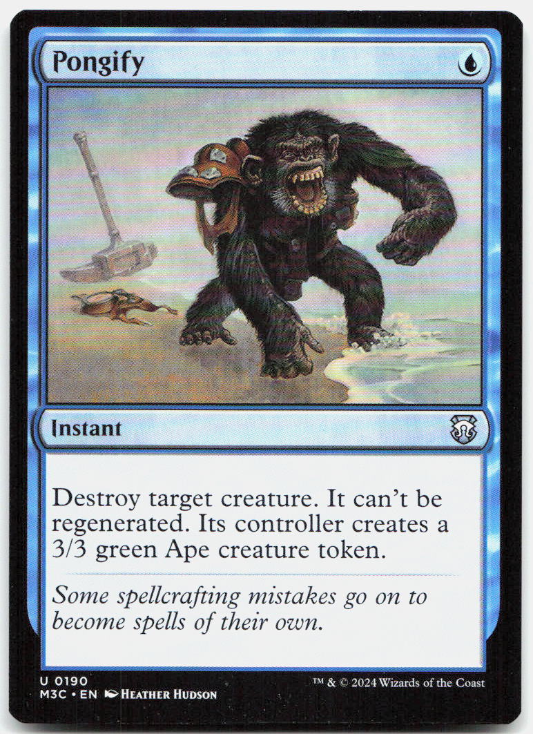 Pongify NM U Commander: Modern Horizons 3 190