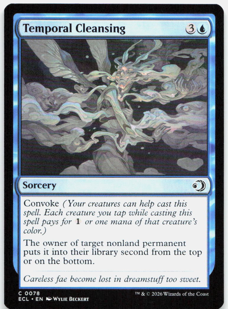 Temporal Cleansing NM C Lorwyn Eclipsed 78
