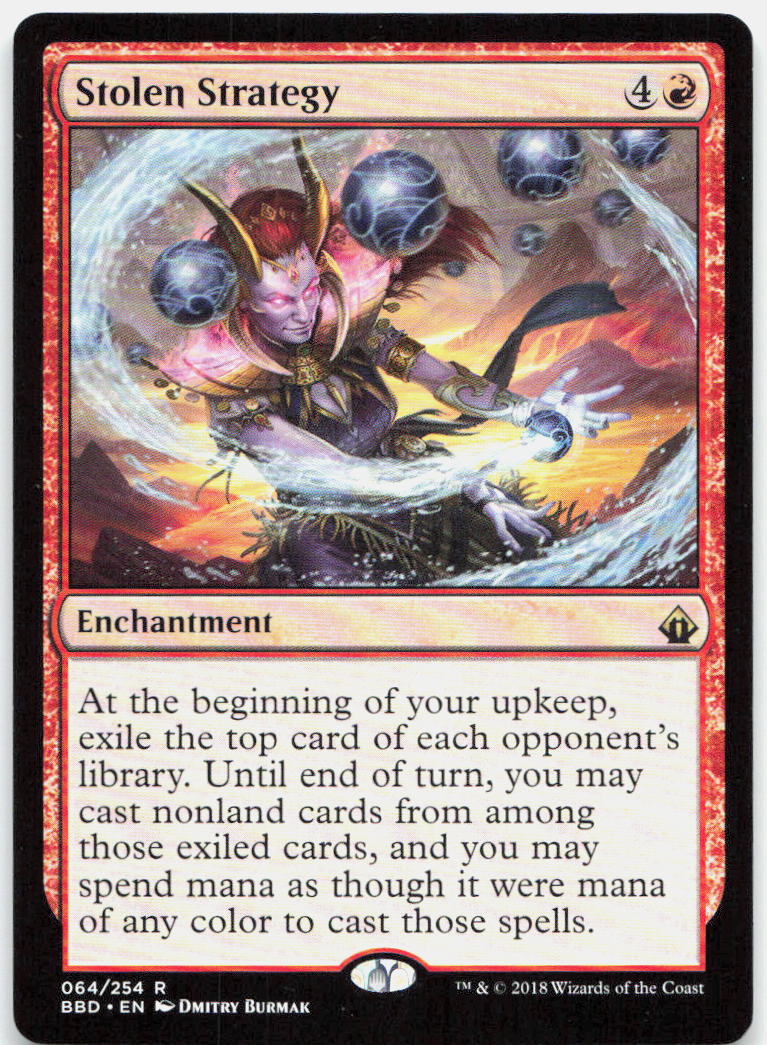 Stolen Strategy NM R Battlebond 64