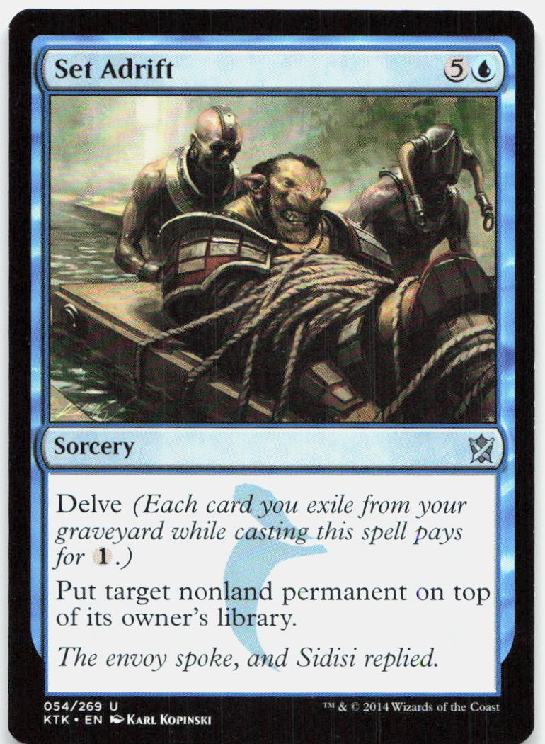 Set Adrift NM U Khans of Tarkir 54