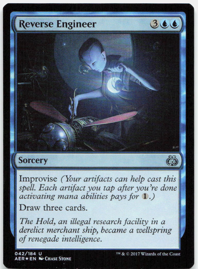 Reverse Engineer NM Foil U Aether Revolt 42