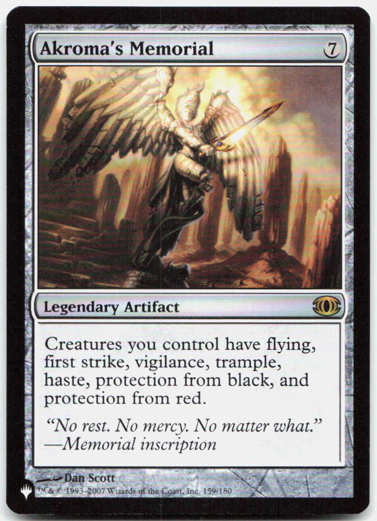 Akroma's Memorial NM R Future Sight 159