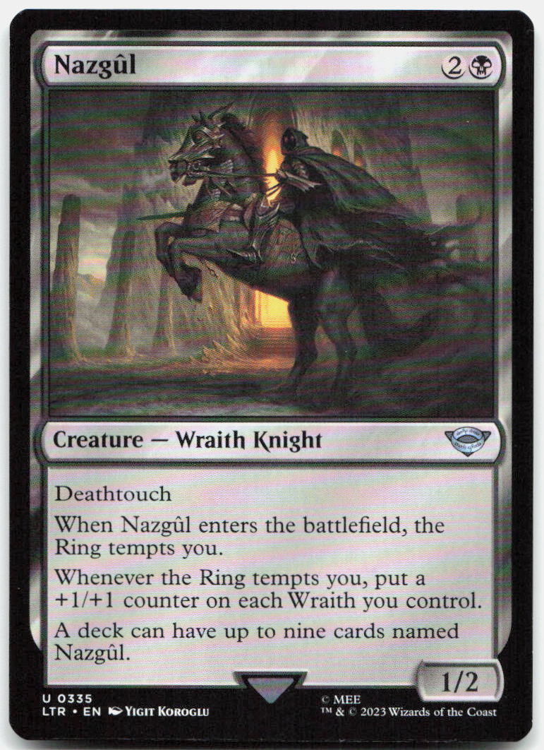 Nazgul NM U Universes Beyond: The Lord of the Rings: Tales of Middle-earth 335