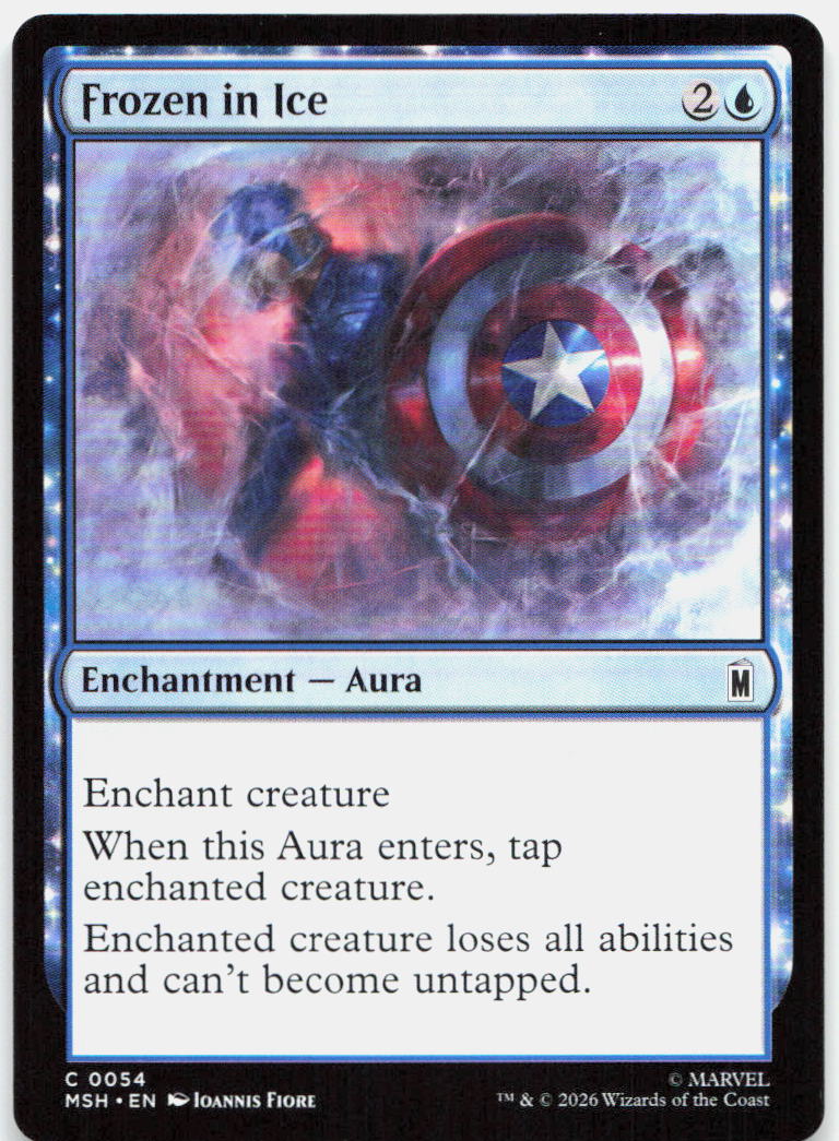 Frozen in Ice NM C Marvel Super Heroes 54