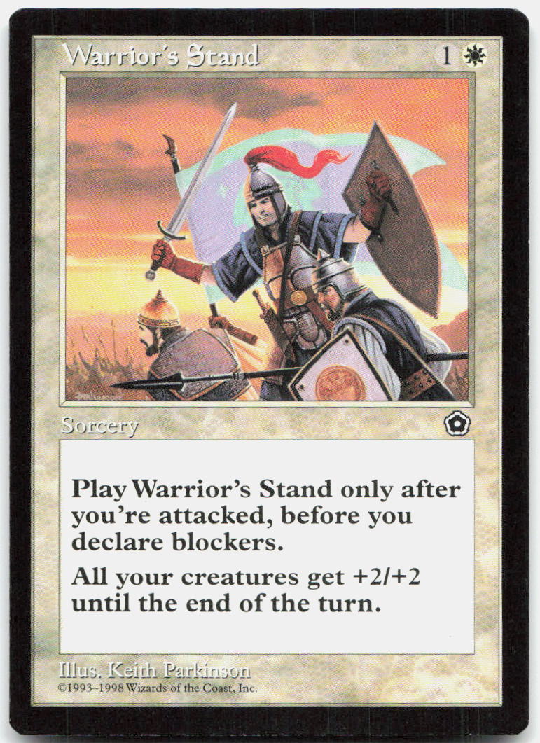 Warrior's Stand NM U Portal Second Age