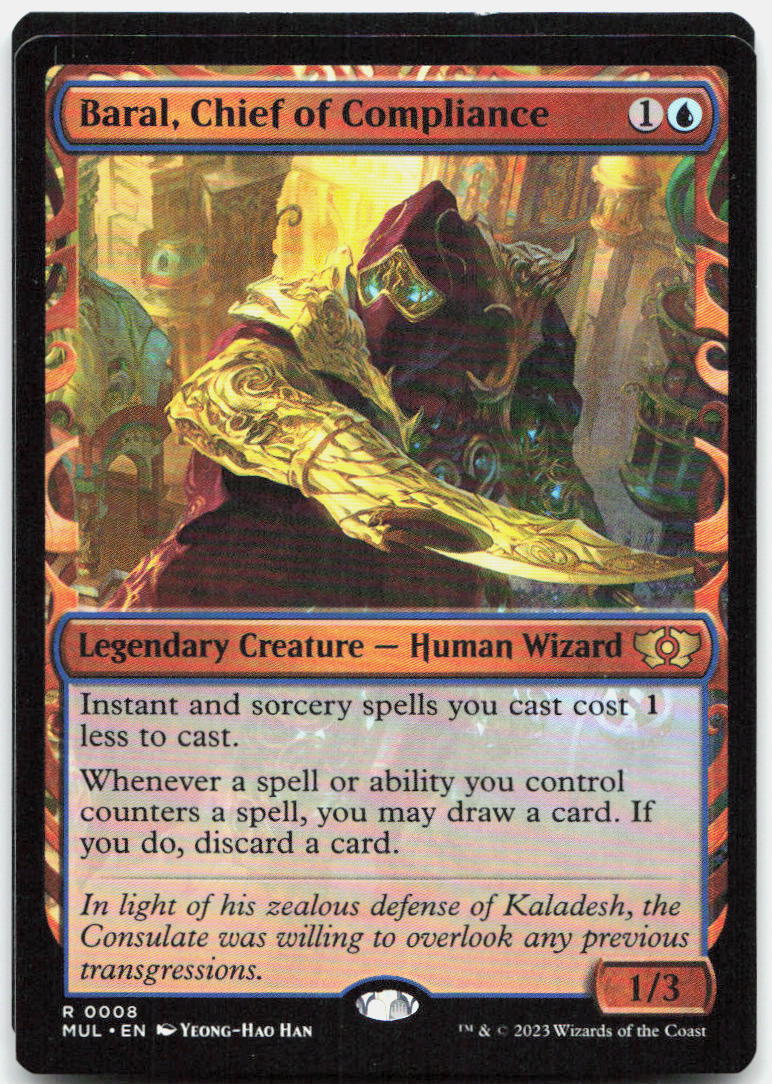 Baral, Chief of Compliance NM R March of the Machine: Multiverse Legends 8