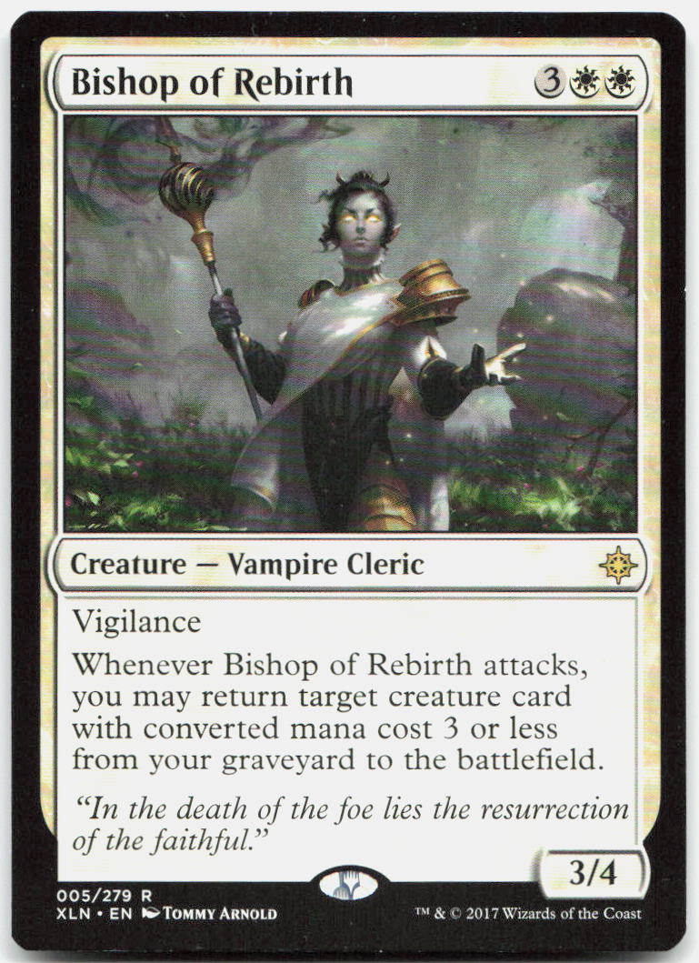 Bishop of Rebirth NM R Ixalan 5