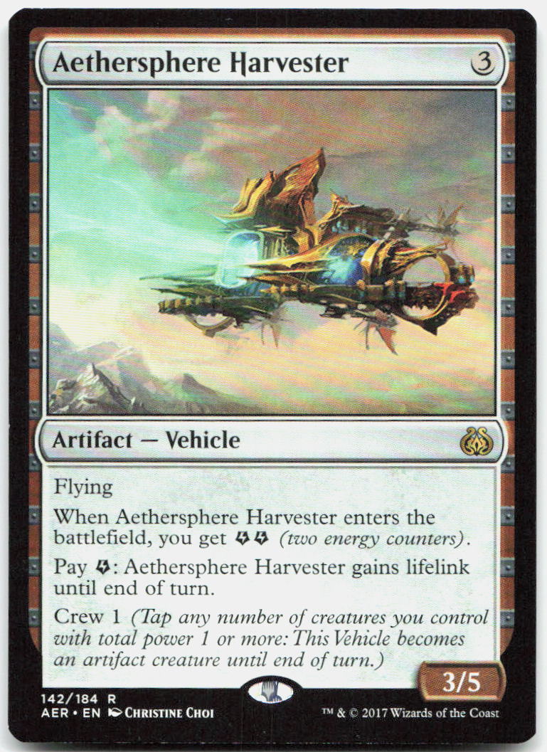 Aethersphere Harvester NM R Aether Revolt 142