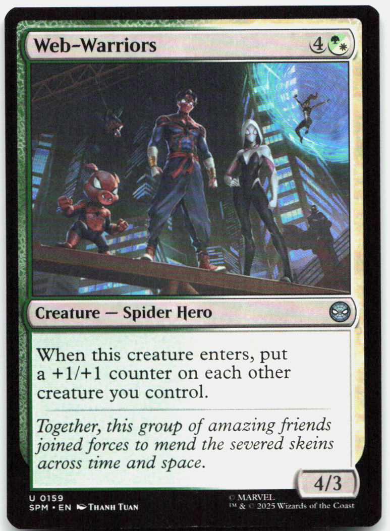 Web-Warriors NM U Marvel's Spider-Man 159