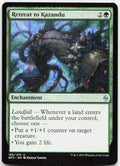 Retreat to Kazandu NM U Battle for Zendikar 186