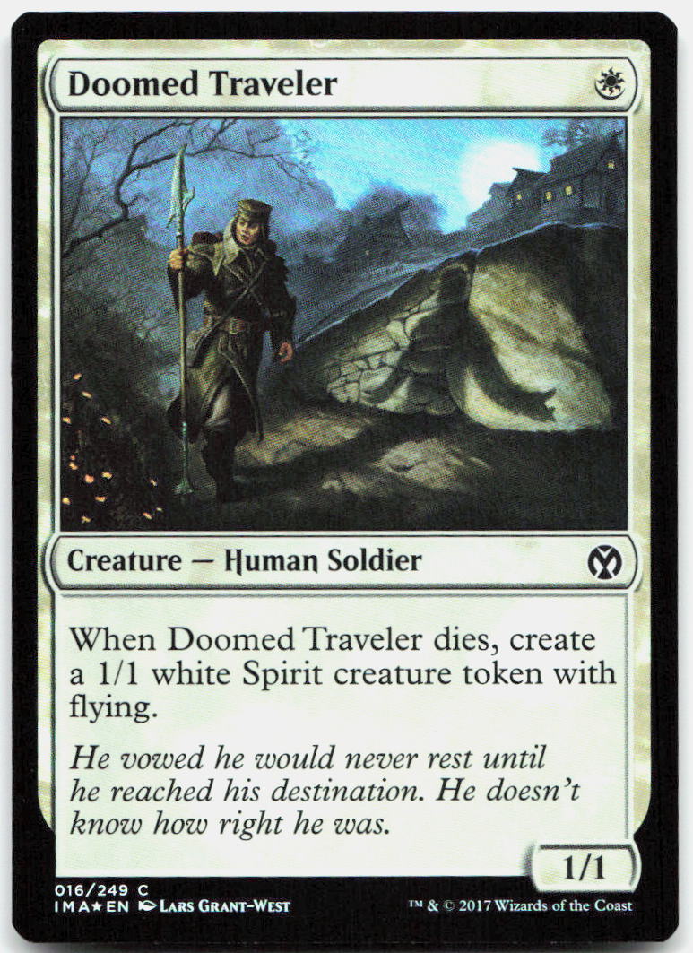 Doomed Traveler NM Foil C Iconic Masters 16