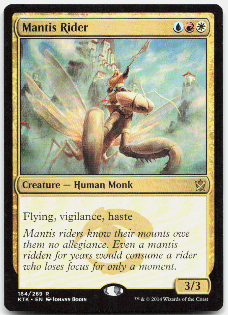 Mantis Rider NM R Khans of Tarkir 184