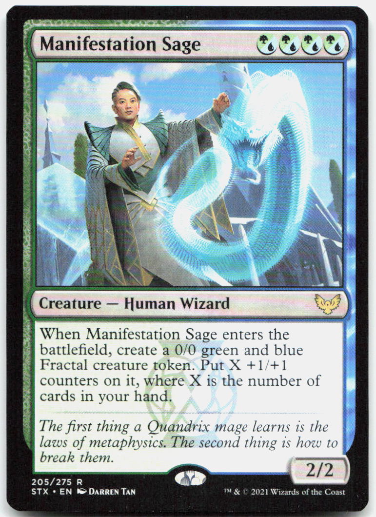 Manifestation Sage NM R Strixhaven: School of Mages 205
