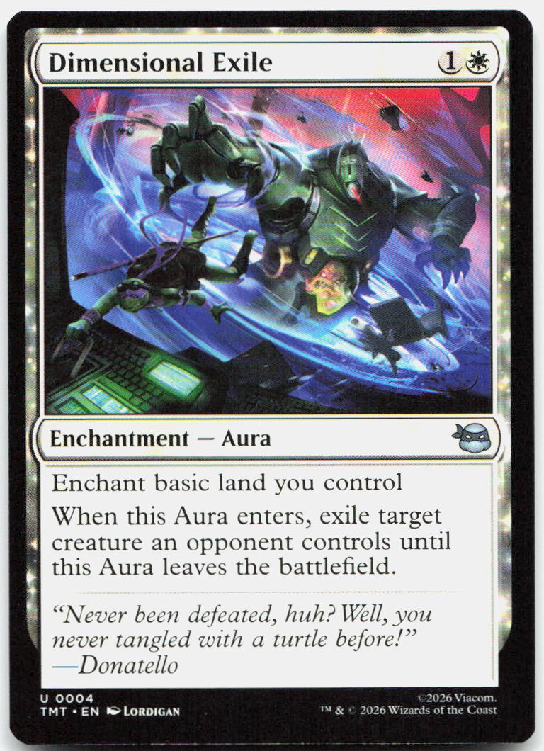 Dimensional Exile NM U Teenage Mutant Ninja Turtles 4