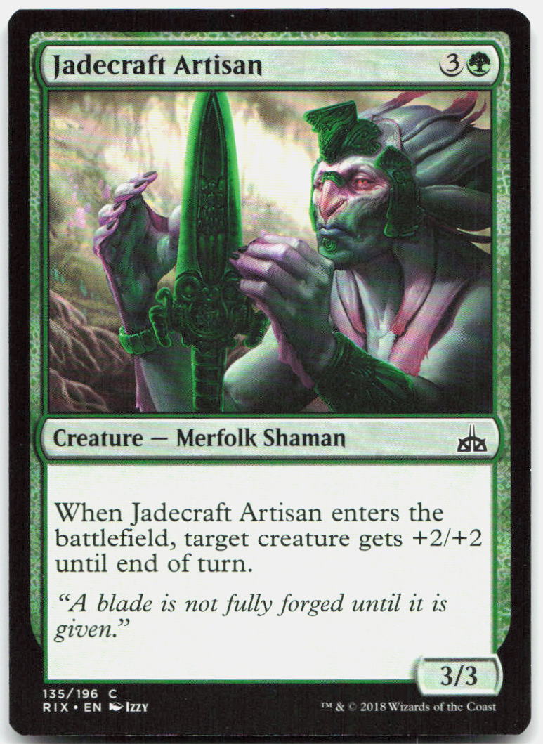 Jadecraft Artisan NM C Rivals of Ixalan 135