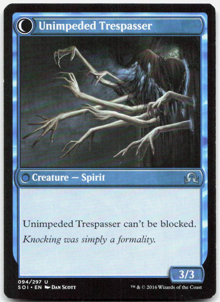 Uninvited Geist NM U Shadows over Innistrad 94