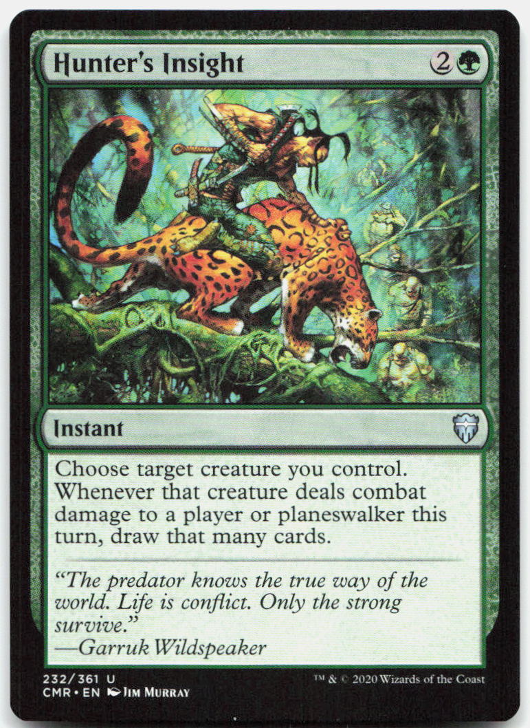 Hunter's Insight NM U Commander Legends 232